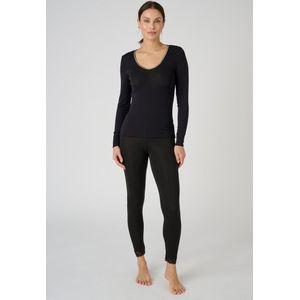 Damart - Thermolactyl Sensitive - T-shirt met Lange Mouwen - Zwart