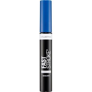 Collection Fast Stroke Defining Lash Mascara - Blauw - Creëert Volumineuze Gekrulde Wimpers - Rubber Borsteltje
