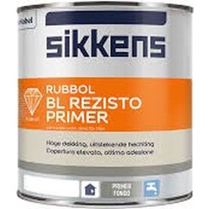 Sikkens Rubbol BL Rezisto Primer 1 liter Ral 7042 Verkeersgrijs