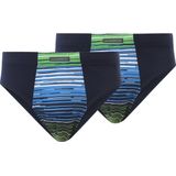 Slips, set van 2 LOFKEN donkerblauw