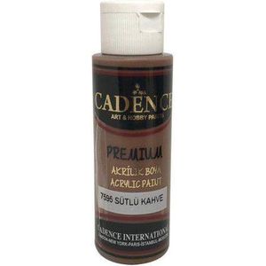 Cadence Premium acrylverf (semi mat) Melkbruin 01 003 7595 0070  70 ml