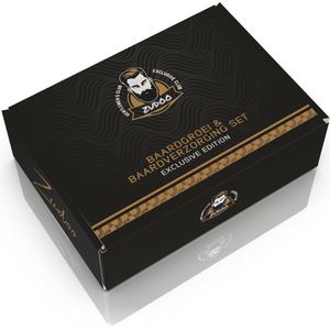 Zudoo's Baardverzorging - Medium Set met Derma Roller - Baard olie - Balsem - Baard Kam en Opbergzak