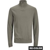JACK&JONES - JJEEMIL KNIT HALF ZIP NOOS - Heren - Gebreide truien