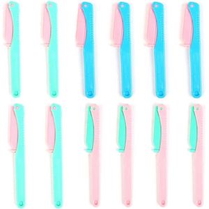 JGS Premium - Wenkbrauwscheerapparaten Set van 12 stuks voor Gezichtshaarverwijdering bij Vrouwen en Mannen