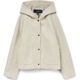 Vero - Oda Vfortuneroe - Jas - Beige - Lange Mouwen - Capuchon