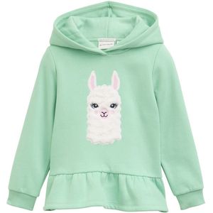 TOM TAILOR - Sweatshirt - Navy - Lichtgroen - Rosé - Wit