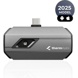 Thermeyes - Warmtebeeldcamera - Warmtecamera - Warmtebeeldcamera's - 256*192 Resolutie - 20~550℃ Warmte zicht - IOS