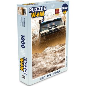Puzzel Auto - Race - Modder - Legpuzzel - Puzzel 1000 stukjes volwassenen