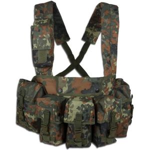 Chest Rig Flecktarn - Tactical Vest for Outdoor Activities