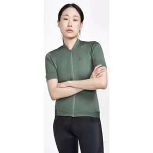 Fietsshirt Craft Women Core Essence Jersey Tight Fit Moss