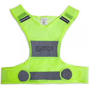 Lynx Reflectie Vest Unisex Fluorgeel Maat M