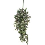 Mica Decorations Tradescantia Kunst Hangplant - L15 x B30 x H80 cm - Groen