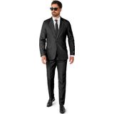 Suitmeister Black - Heren Pak - Casual Effen Gekleurd - Zwart - Maat S