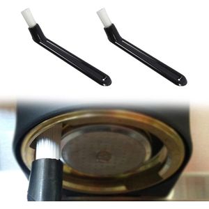 Zeynomax - Koffiereinigingsborstel Set met Barista-kwast voor Reinigingsapparaten - 2 Stuks