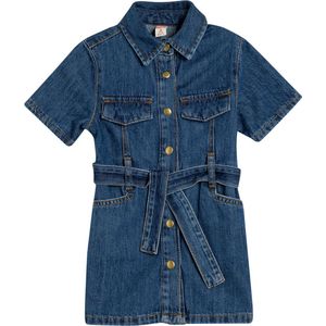 Knielengte Denim Jurk