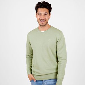 Q1905 - Heemskerk - Trui - V-hals - 100% Fijngebreid Katoen