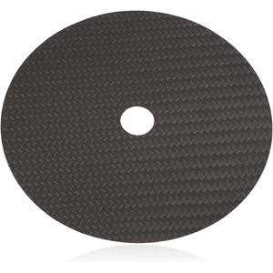 Allecto plus - Koolstofvezel CD-stabilisator met Trillingsabsorptie voor HIFI CD-speler