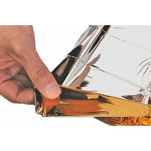 Reddingsdeken Goud Zilver 5x