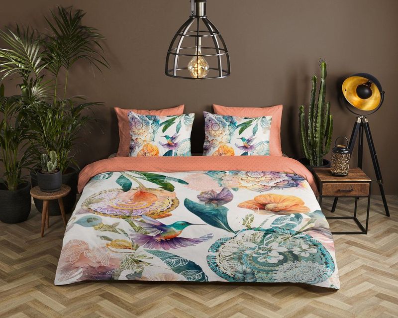 HIP - Bernice - Dekbedovertrek - Multi - Katoen Satijn