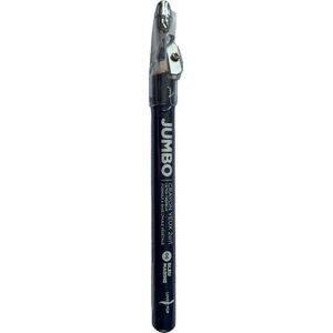 Lovely Pop - JUMBO 2 in 1 Matte Oogschaduw en Oogpotlood - Donker Blauw - Bleu Marine - Ultra Romig - 1 Potlood met puntenslijper - Nummer 06