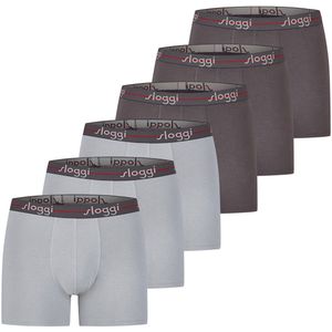 sloggi Heren lang short / pant 6 pack men Start