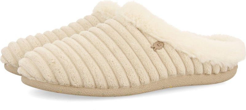 Hot Potatoes - 92202 - Pantoffels - Grijs - Textiel