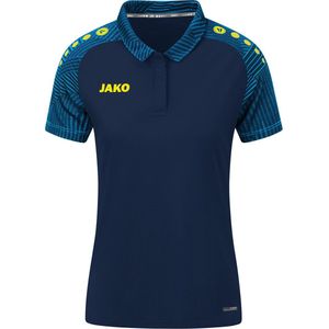 JAKO Polo Performance Dames Marine-Jako Blauw Maat 34