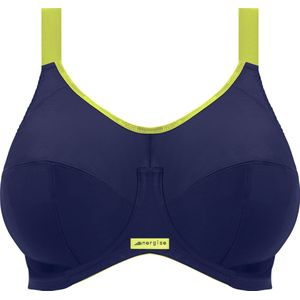 Elomi ENERGISE UW SPORTS BRA Dames Sportbeha - Navy - Maat 85F