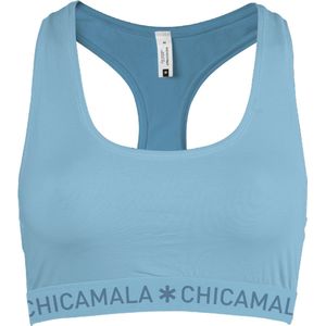 Chicamala – Racerback – 1 Pack – BH Zonder Beugel – Racerback Top – Dames Ondergoed – 95% Katoen – Dames Lingerie – Maat S
