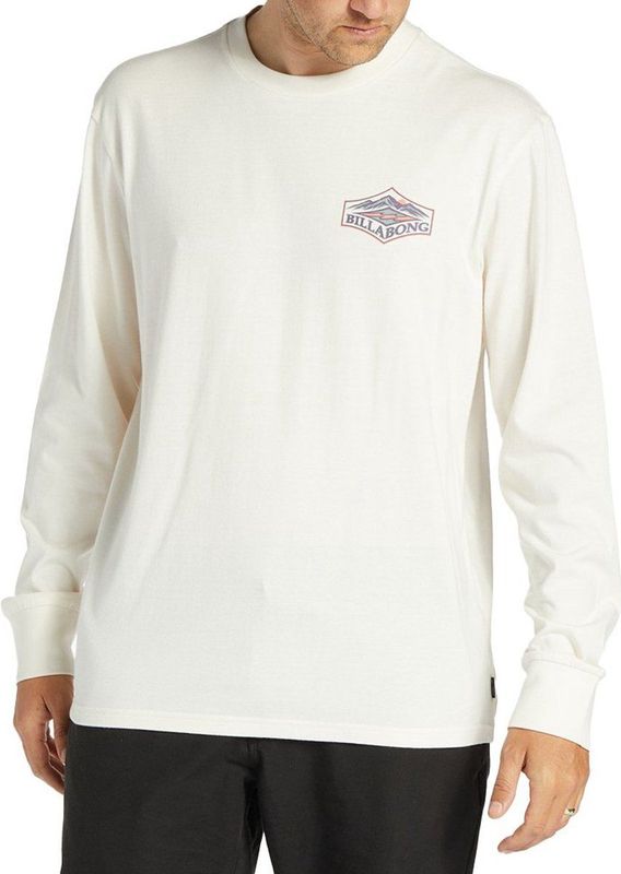 Billabong Summit T-shirt Met Lange Mouwen Wit S Man