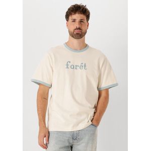 Forét Tide T-shirt Polo's & T-shirts Heren - Creme - Maat S