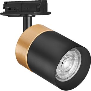 LEDVANCE Tracklight Spot Cylinder Railspot Zwart, Goud GU10