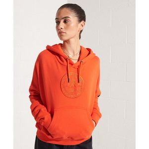 Superdry Dames Trui EXPEDITION GRAPHIC CROP HOOD