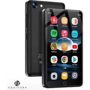 Equivera MP3 Speler Bluetooth - MP3 Speler - MP3 Speler met Bluetooth - MP3 Speler Bluetooth met FM Radio