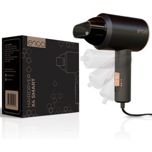 ENOA X4 SMART - Reisföhn - 1100W DC Motor - 3 Snelheden & 3 Temperatuurinstellingen - Compact en Opvouwbaar