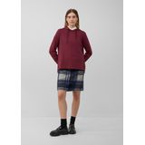 Rok - Korte Rok - Wolblend - Ruitpatroon