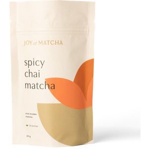 Joy of Matcha - Spicy Chai Matcha - Chai thee - 60 gram