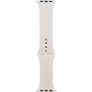 smartwatch bandje Silicoon voor watch bandje – Wit – Geschikt Voor 42 / 44 / 49mm – Smartwatch Siliconen Bandje