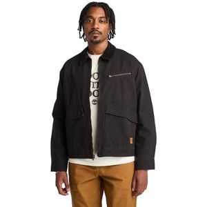 Timberland - Stafford Washed Canvas - Jas - Zwart