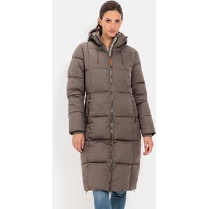 camel active Gewatteerde jas met capuchon - Maat womenswear-34 - Bruin