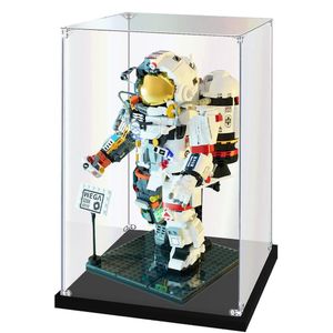 Vanaf juni beschikbaar: Ainy - Nanoblocks Astronaut Star Ruimtevaarder + Display Box | Space Wars Expert Defender Artemis | Classic Creator STEM speelgoed technisch robot bouwpakket met 1434 bouwstenen (niet compatibel met Lego technic of Mould King)