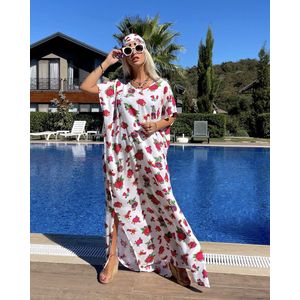 Bohemian Kaftan Dress/Set/Haarband met Pailetten/SIRMAZA