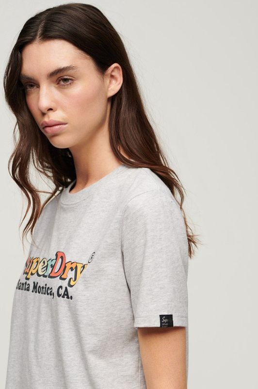 Superdry - Rainbow - T-shirt - Dames - Meerkleurig