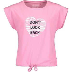 Blue Seven - Meisjes shirt - Roze - Maat 140