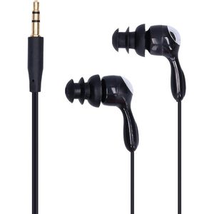 EGoods - Waterdichte In-Ear Hoofdtelefoon voor Zwemmen, Hardlopen en Surfen met Ergonomisch Ontwerp in Zwart
