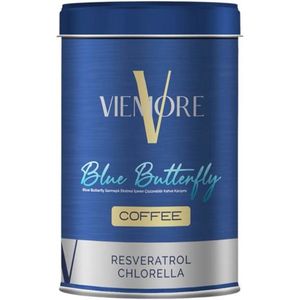 Viemore Detox Koffie met extract van blauwe vlinderklimop - Blauwe vlinderkoffie - Keto - Resveratrol Chlorella = Viejo Koffie 100g forx5