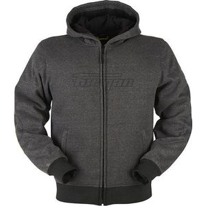 FURYGAN BRAD X KEVLAR DARK GREY MOTORCYCLE HOODIE-2XL - Maat