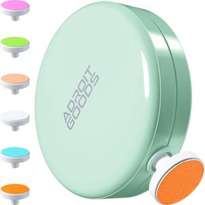 AdroitGoods Elektrische Baby Nagelvijl - Baby Nagelknipper - Manicureset Baby - Nagelschaartje - 6 Vijlen - Incl. Batterij - Groen