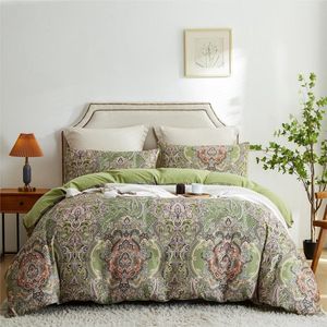 La'Moussawi ® Bohémien Beddengoedset met Exotisch Mandala Patroon in Fuchsia en Turkoois