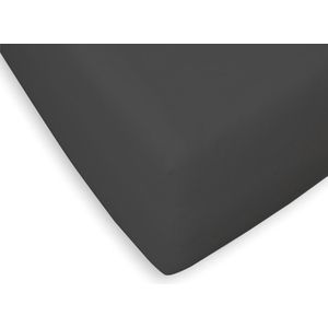 Briljant Home Hoeslaken Jersey 180 x 200 - Zwart